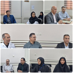 جلسه مدیران اجرایی بیمارستان برگزار شد.