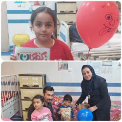 گرامیداشت هفته ملی کودک در بیمارستان