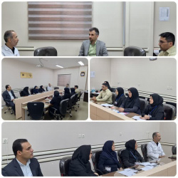 کمیته اخلاق بالینی بیمارستان برگزار شد.