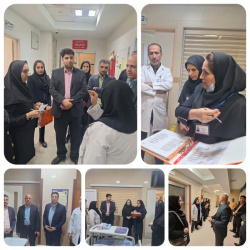 بازدید کارشناسان گردشگری سلامت وزارت بهداشت از مرکز آموزشی پژوهشی درمانی امام حسین (ع)