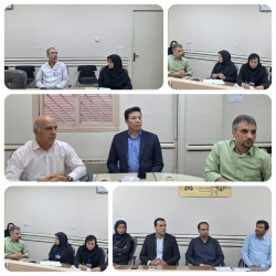 مانور دورمیزی آتش سوزی در آشپزخانه بیمارستان و تخلیه ی اضطراری بخش مجاور تشکیل شد.