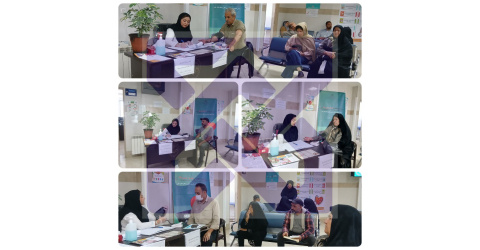 میز خدمت کنترل فشار خون برگزار شد.