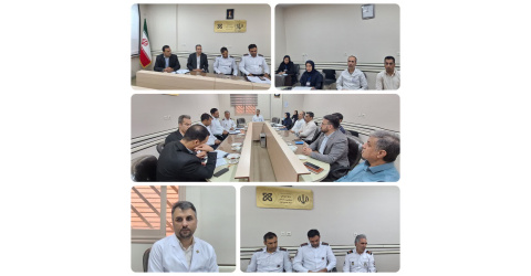 برگزاری مانور دورمیزی مشترک بیمارستان و سازمان آتش‌نشانی شاهرود در راستای ارتقای آمادگی در برابر حوادث