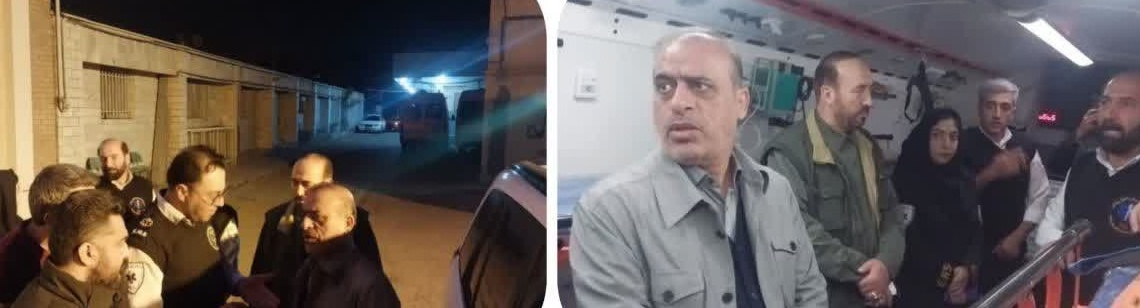 بازدید سرزده  فرماندار ویژه شاهرود از اورژانس ۱۱۵