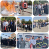 برگزاری دوره آموزش اطفا حریق سوخت بالگرد