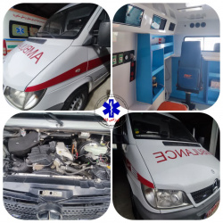 بازسازی آمبولانس بنز اسپرینتر ۳۱۴ و برگشت به چرخه خدمات دهی در اورژانس ۱۱۵ شاهرود