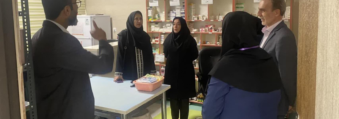 بازدید معاونت محترم درمان،مدیر درمان و مدیر دفتر پرستاری از بیمارستان امام رضا(ع) میامی