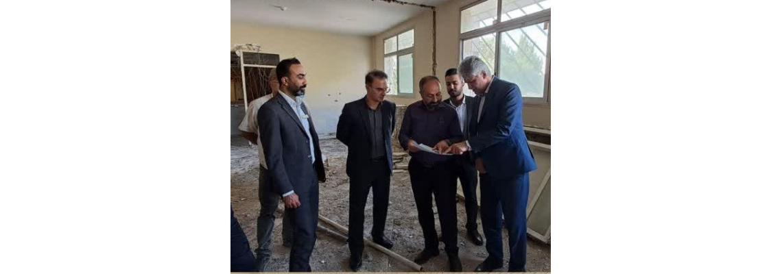 بازدید ریاست دانشگاه از بیمارستان امام رضا (ع)