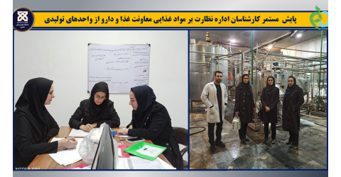 بازدید از کارخانجات تولید مواد غذایی شهرستان شاهرود