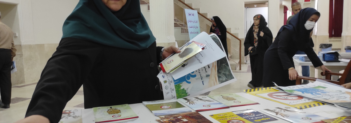 استقرار  میز خدمت به مناسبت هفته ملی بدون دخانیات در همایش سلامت و زندگی شهرستان شاهرود