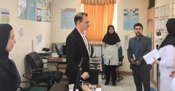 بازدید از مرکز خدمات جامع سلامت شبانه روزی کلاته خیج