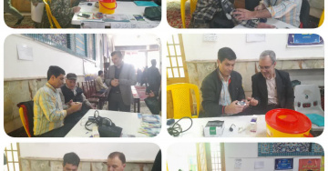 هم‌زمان با آغاز هفته بسیج میز خدمت معاونت بهداشتی دانشگاه علوم پزشکی شاهرود با حضور معاون بهداشتی وکارشناسان حوزه بهداشت در حسینیه اعظم مدرسه قلعه برپا شد.