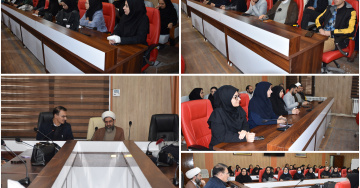 کارگاه تحکیم بنیاد خانواده با حضور حجت‌الاسلام والمسلمین دهقان مسئول محترم نهاد نمایندگی ولی فقیه در دانشگاه هنر تهران برگزار شد.