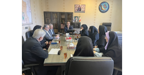 جلسه هم اندیشی معاون محترم بهداشت با مدیران اداره بهریستی در خصوص تکامل کودکان