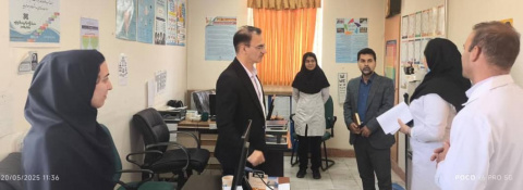 بازدید از مرکز خدمات جامع سلامت شبانه روزی کلاته خیج