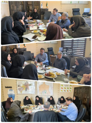 جلسه معاونت تحقیقات با دکتر رودباری و مدیران ستادی در خصوص چالش های واحد و تبدیل به طرح تحقیقاتی
