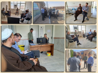 بازدید رئیس دانشگاه و معاون بهداشتی از خانه بهداشت سطوه؛