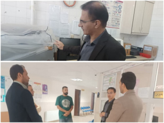 بازدید معاون بهداشتی دانشگاه از مرکز خدمات جامع سلامت نردین