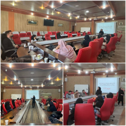 برگزاری کارگاه آموزشی کارکردهای مشترک در برنامه پاسخ بهداشت در بلایا و پدافند غیرعامل برای پزشکان مراکز خدمات جامع سلامت