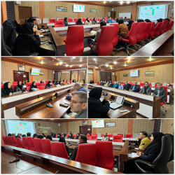 جلسه گروه مدیریت مرکز خدمات جامع سلامت روستایی طرود