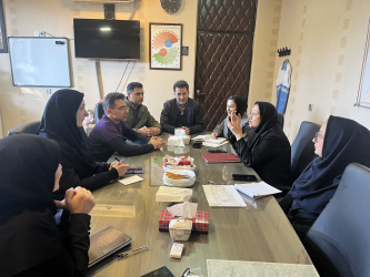 برگزاری جلسه هماهنگی افتتاحیه مرکز خدمات جامع سلامت فدک با حضور معاونین فنی و اجرایی و مدیران معاونت بهداشتی