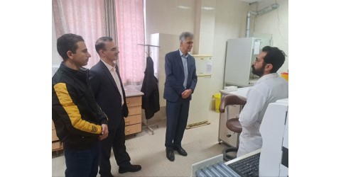 بازدید نوروزی رئیس دانشگاه علوم پزشکی شاهرود از مراکز خدمات جامع سلامت و پایگاه‌های اورژانس ۱۱۵