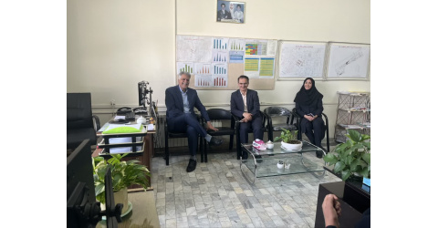 بازدید نوروزی دکتر امامیان، رییس دانشگاه در معاونت بهداشتی