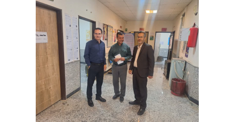 بازدید معاون بهداشت دانشگاه از مراکز خدمات جامع سلامت بخش کالپوش