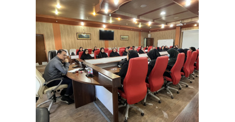 جلسه مراقبین ناظر و‌ مراقبین سلامت مراکز خدمات جامع سلامت روستایی و شهری با معاون محترم بهداشت