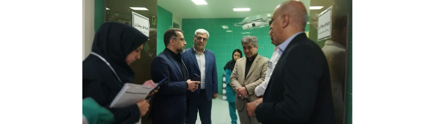 گزارش تصویری بازدید رییس دانشگاه و هیات رییسه از بیمارستان امام رضا(ع) میامی