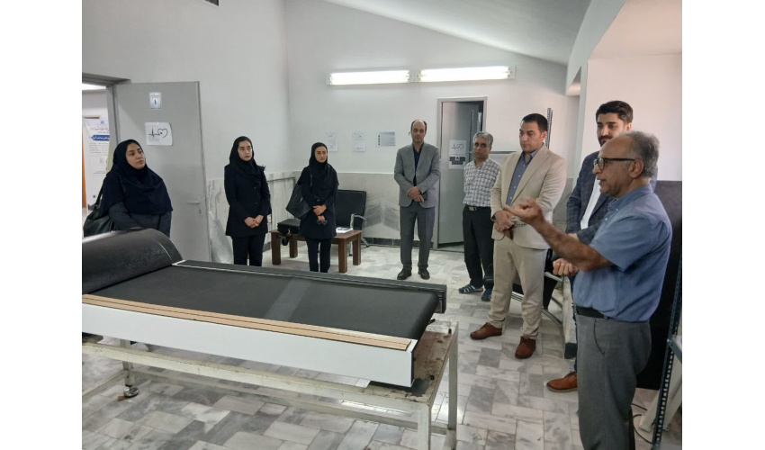 بازدید از پردیس فناور بسطام توسط دانشجویان دکتری مهندسی بافت و اعضای هیات علمی