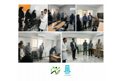 بازدید دانشجویان دکتری مهندسی بافت از پردیس فناور بسطام
