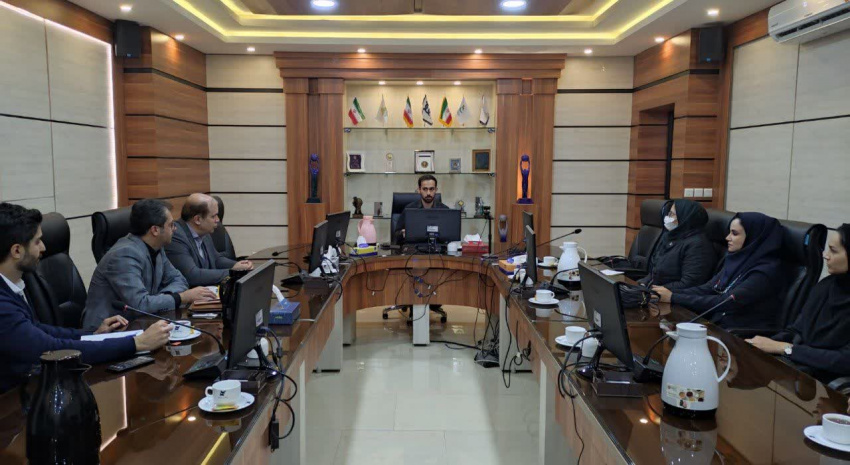 بازدید برخی از اساتید دانشگاه علوم پزشکی شاهرود از پارک علم و فناوری استان سمنان