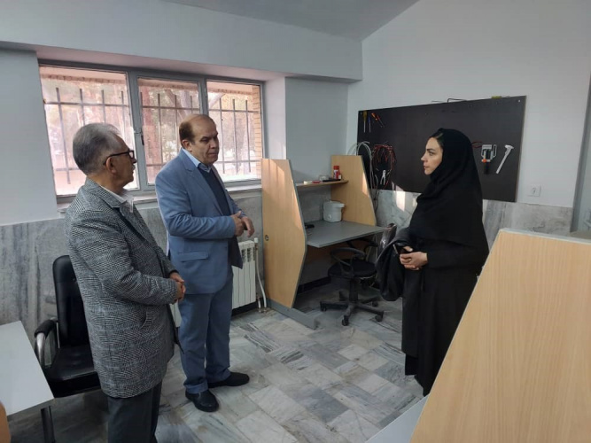 بازدید خانم دکتر شهناز سیدی رئیس گروه برنامه ریزی و سیاست گذاری دفتر توسعه فناوری سلامت وزارت بهداشت از پردیس فناوری سلامت شاهوار