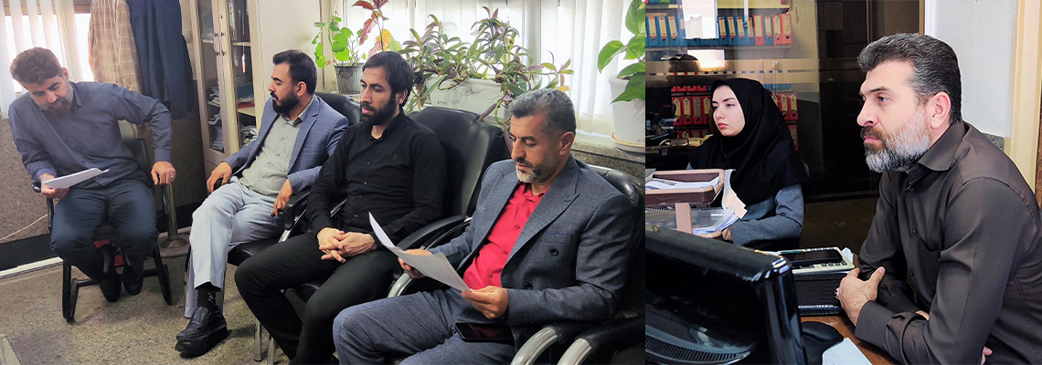 جلسه ی هماهنگی جهت برگزاری مسابقات فوتسال
