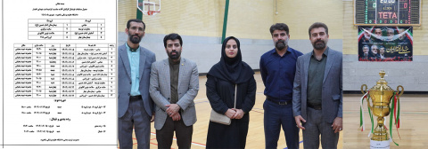 مسابقات فوتسال کارمندی گرامی داشت یاد شهدای اقتدار