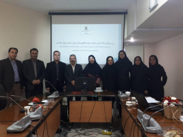 برگزاری جلسه دفاع پایان نامه خانم مریم مرادی دانشجوی پرستاری سالمندی مقطع کارشناسی ارشد