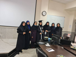 برگزاری جلسه دفاع از پایان نامه دانشجوی ارشد مشاوره در مامایی خانم مریم السادات حسینی