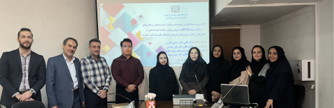 برگزاری جلسه دفاع پایان نامه خانم زینب زارعیان