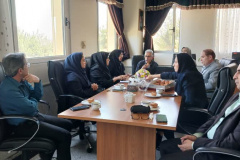 نشست هم اندیشی وبرنامه ریزی دکترابراهیمی معاون تحقیقات وفناوری دانشگاه ومدیران معاونت درخصوص برنامه راهبردی ۱۴۰۴