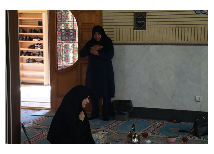 مراسم عزاداری دهه اول محرم در مسجد بقیه الله دانشگاه همراه با آیین معنوی زیارت عاشورا و مداحی حاج آقا رحیمی