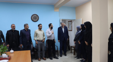دیدار نوروزی رییس دانشگاه علوم پزشکی شاهرود با کارکنان معاونت فرهنگی و دانشجویی