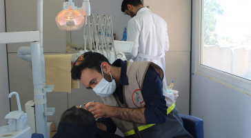 اردوی جهادی دانشجویان دانشگاه علوم پزشکی شاهرود در روستای حق‌الخواجه