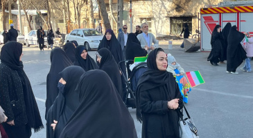 مشارکت دانشگاهیان علوم پزشکی شاهرود درحمایت ازمدافعان امنیت