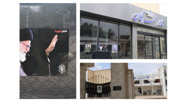 فضاسازی محیطی خوابگاه ها به مناسبت تشییع پیکر مطهر رهبر شهید انقلاب