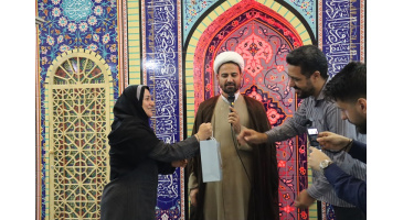 برگزاری آیین اختتامیه جشنواره نمازخوب،حس خوب با حضور دکتر محبوبه خواجه معاون فرهنگی و دانشجویی و حجت الاسلام والمسلمین باغشنی مسئول دفتر نهاد رهبری در مسجد بقیه الله  دانشگاه علوم پزشکی