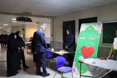برپایی میزهای خدمت دانشگاهیان علوم پزشکی در نماز جمعه شاهرود