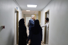 بازدید رئیس دانشگاه علوم پزشکی شاهرود از خوابگاه‌های پسران