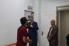 بازدید رئیس دانشگاه علوم پزشکی شاهرود از خوابگاه‌های پسران