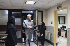 بازدید رئیس دانشگاه علوم پزشکی شاهرود از خوابگاه نرگس